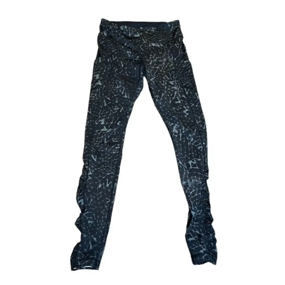 Lululemon Speed Tight III *Full-On Luxtreme Star Crushed Coal Black 6‎